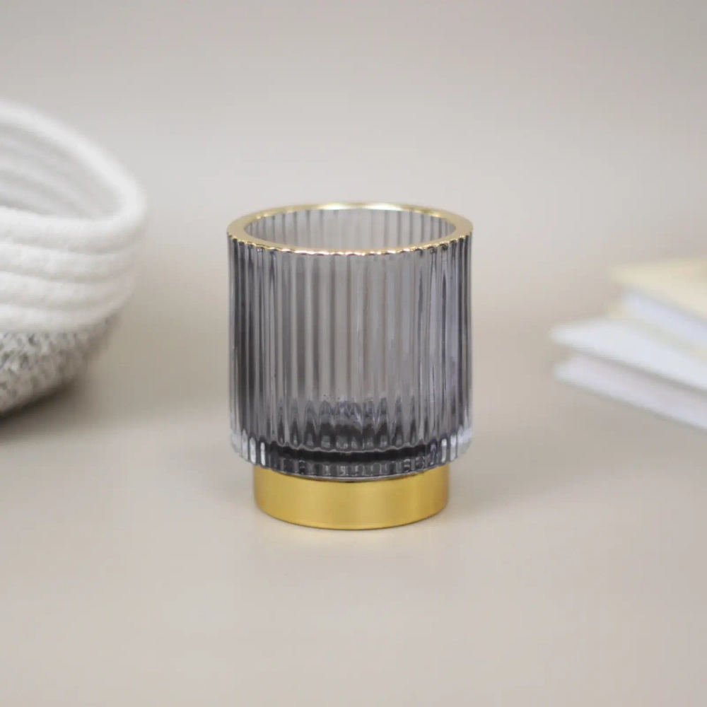 Подсвечник «Английский стиль» 7*8 см, Графит