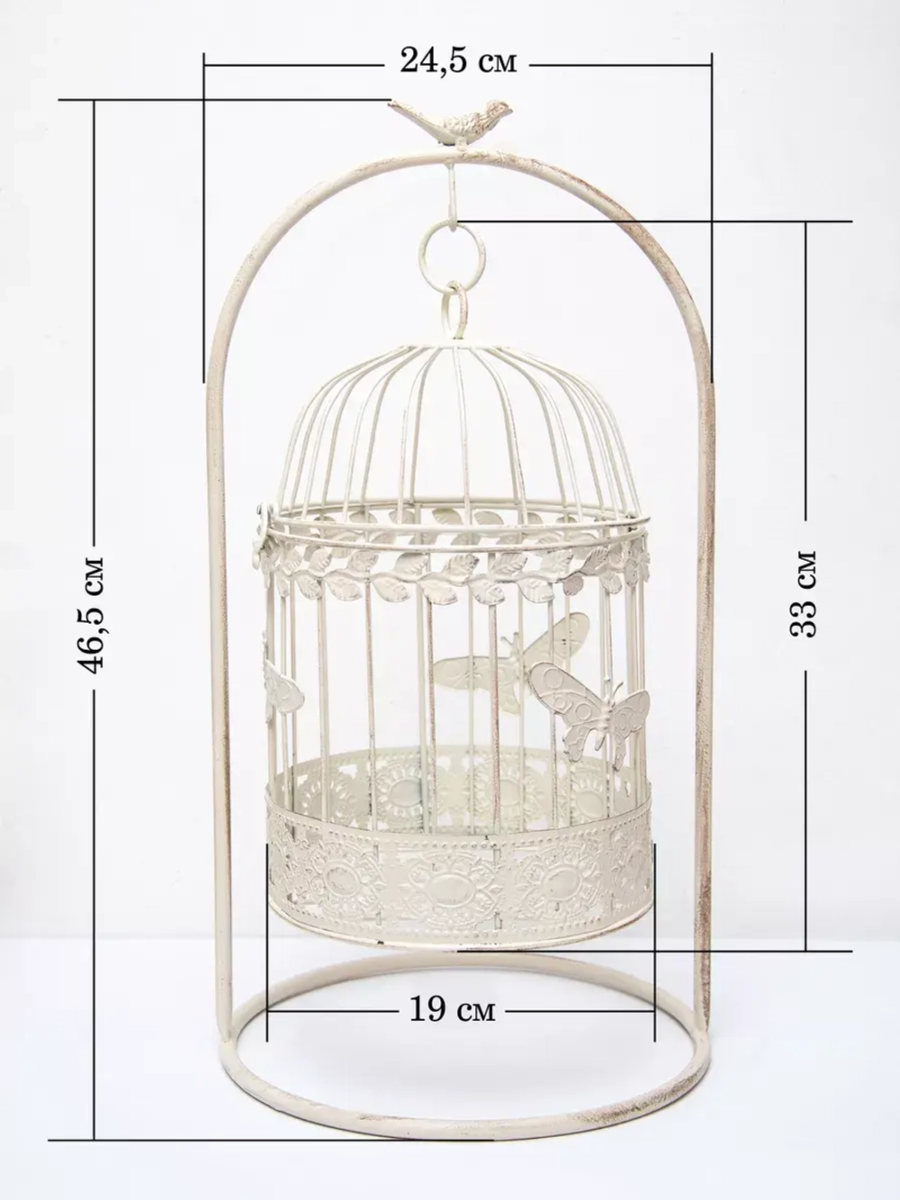 Клетка декоративная интерьерная 19*46,5 см