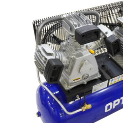 OPT-301058 Компрессор поршневой, 580 л/мин, 3 КВт, 380 В, ресивер 100 л