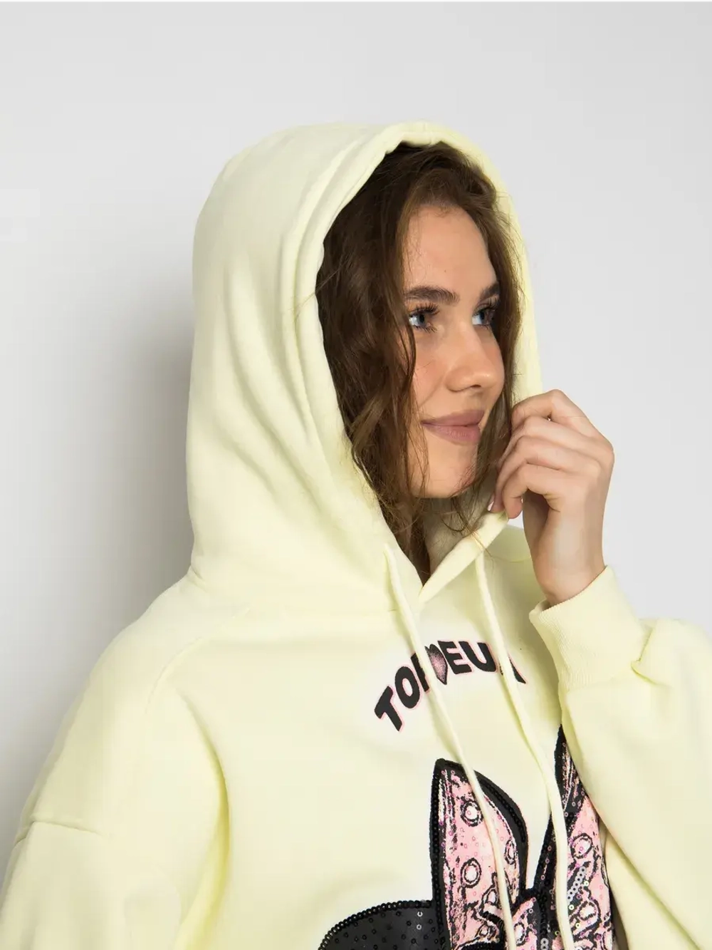 Толстовка утепленная с капюшоном