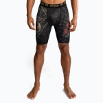 Компрессионные Шорты Venum Santa Muerte 5.0 Men’S Vale Tudo Shorts deep black/gold