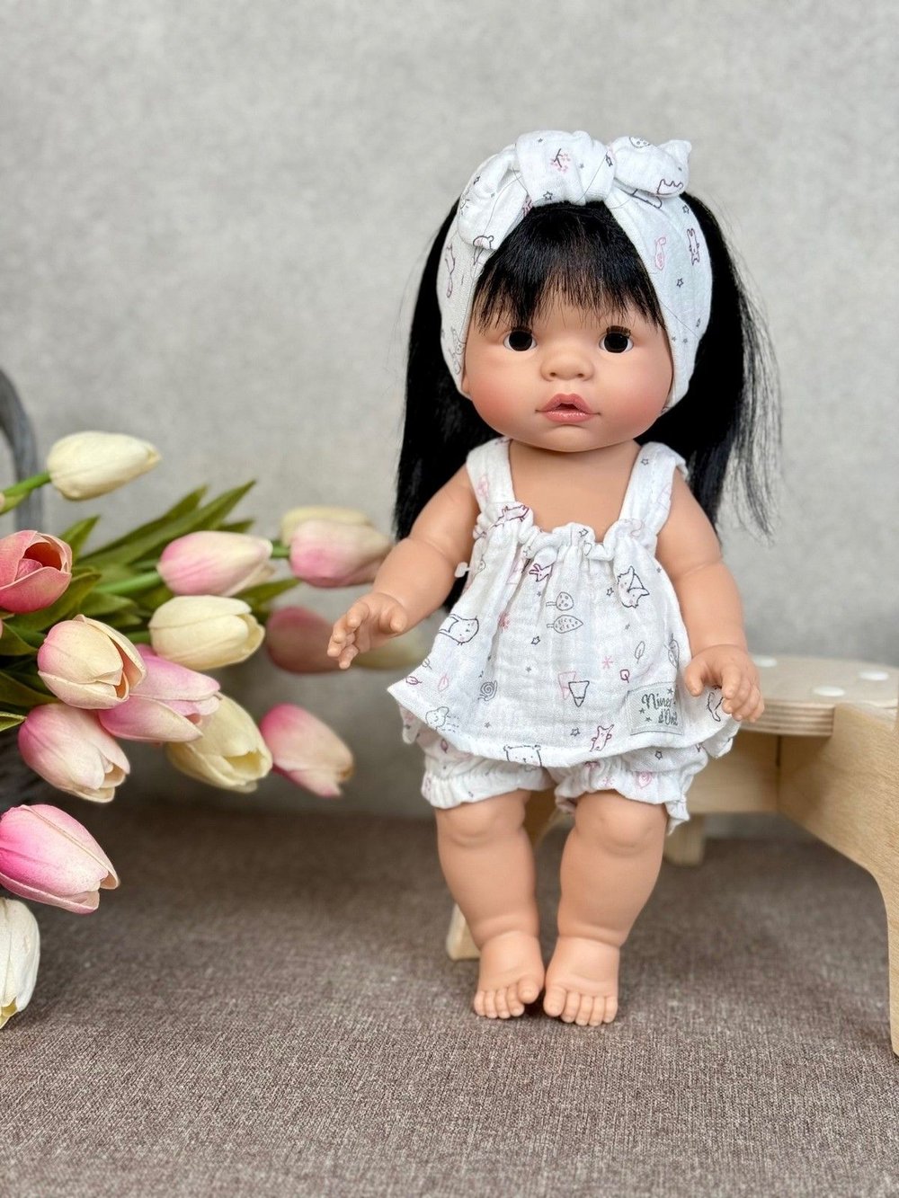 Кукла Nines виниловая 37см JOY в пакете (3020K)