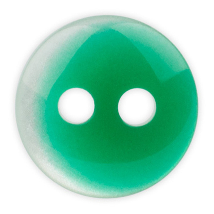 Пуговица рубашечная/блузочная, № 391, 9 мм, D540 цв.зел.