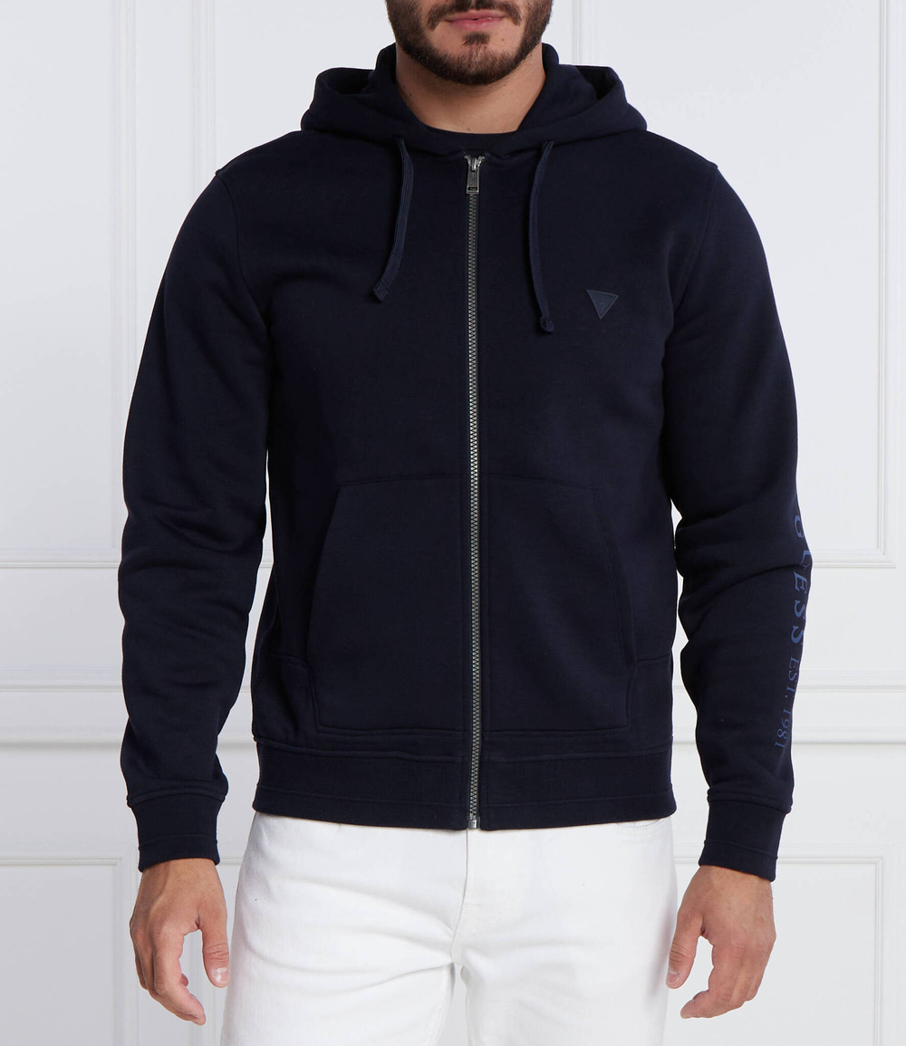 Худые BROOKS HOODIE TRUCK FLEECE GUESS - темно-синий(M3BQ48 K9Z21)