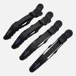 Зажимы для волос крокодил IPARIKMAHER Soft Touch 115 мм 4 шт