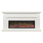 Каминокомплект Real Flame Islandia 42/BV WT с очагом Beverly 1000 (без обогрева)