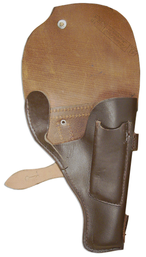 Кобура ТТ кожаная для пистолета  Токарева. Оригинал СССР с хранения, клейма