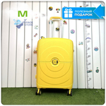 Средний чемодан L'Case Doha, желтый
