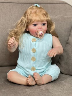 Кукла Реборн мягконабивная 60см в пакете (FA-282)