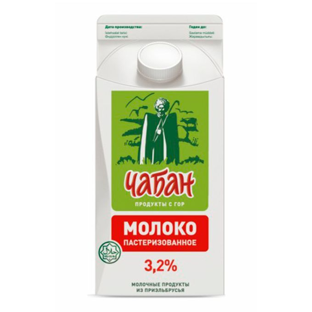 Молоко "Чабан" 3,2% 1,4л п/пак