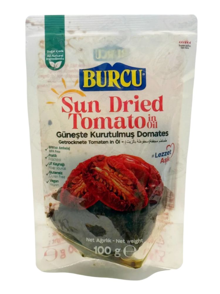 Вяленые помидоры BURCU в масле 100 г