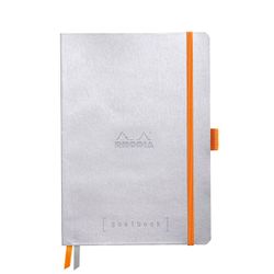 Записная книжка Rhodiarama Goalbook A5 Silver (117570C)