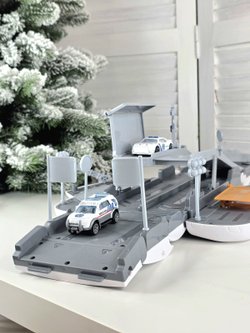 Игровой набор Парковка "Гонки" 2в1 свет/звук (200503277)