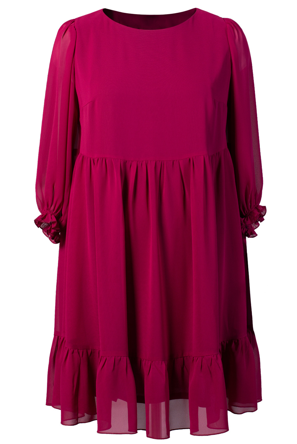 Платье женское 4017АП, бордовый #284Бд054017АП