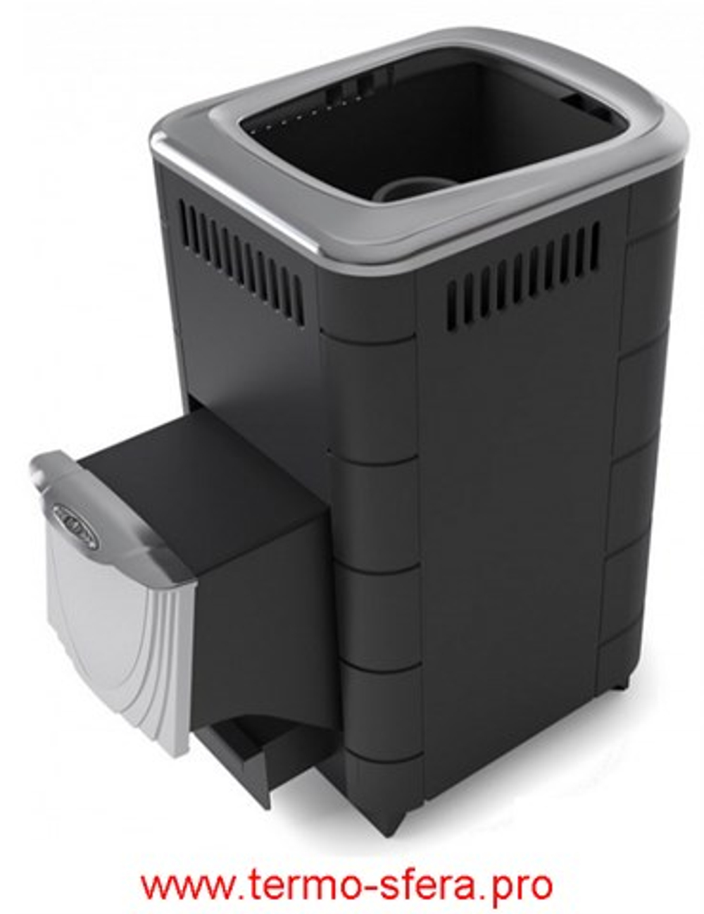 Печь для бани Тунгуска Cast ДН антрацит