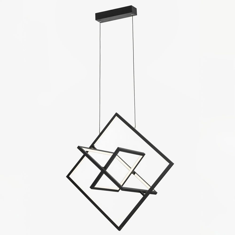 Citilux Cube CL719241 Подвесная светодиодная люстра Чёрная