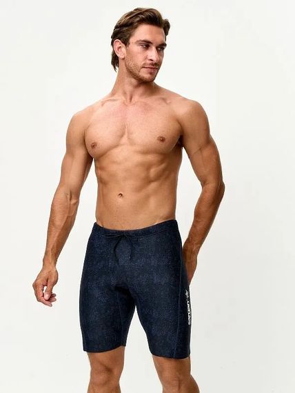 Шорты Sargan Sport 1040/BKBL 2 мм черный/синий