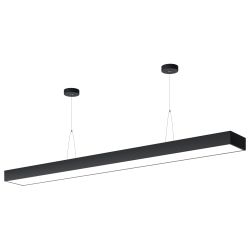 Светильник LED ЭРА Geometria SPO-114-B-40K-036 Block 36Вт 4000К 3000Лм IP40 1200*130*50 черный подвесной драйвер внутри
