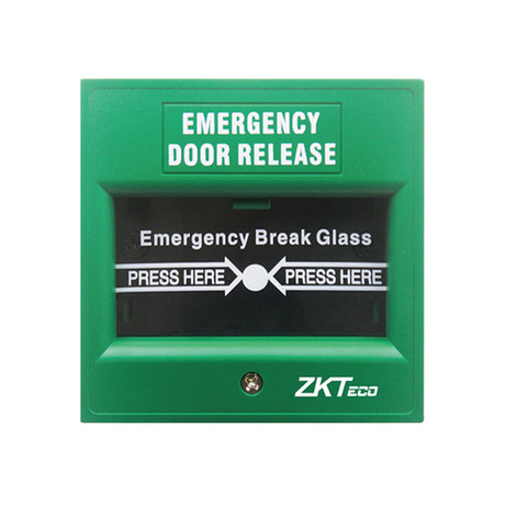 ZKTeco ZKABK900A-G кнопка аварийного выхода, зеленая