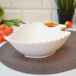 Салатник 1000мл 24,5*18,5*8см, фарфор