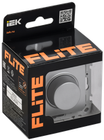 FLITE Светорегулятор проходной TRIAC 550Вт СС26-5-12-ФлА алюминий IEK