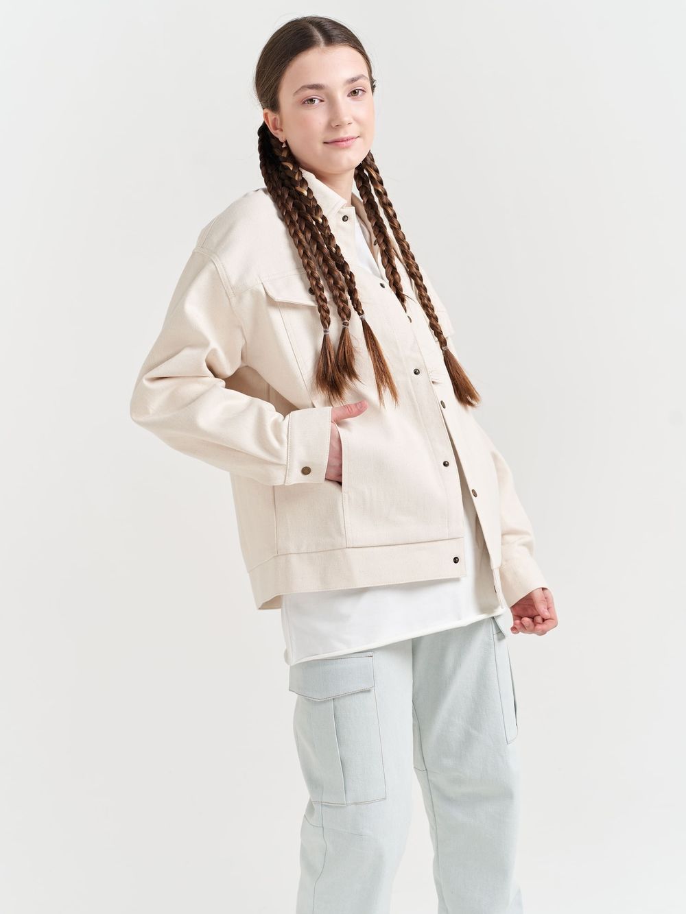 Джинсовка "ЛЁН" подростковая