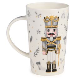 НАБОР ПОДАРОЧНЫЙ LEFARD "ЩЕЛКУНЧИК" (КРУЖКА 385 МЛ В КОМПЛЕКТЕ С ЁЛОЧНОЙ ИГРУШКОЙ)