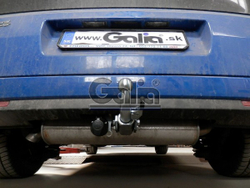 Фаркоп оцинкованный Galia F111A для FIAT Doblo 2010-, Opel Combo 2012-(паспорт и сертификат в комплекте)(без электрики)