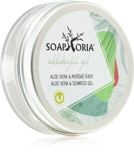 Soaphoria Care - успокаивающий гель с алоэ вера и водорослями /   50  ml  / GTIN 8586017853980