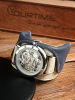 Часы скелетоны мужские механические Martini YOURTIME