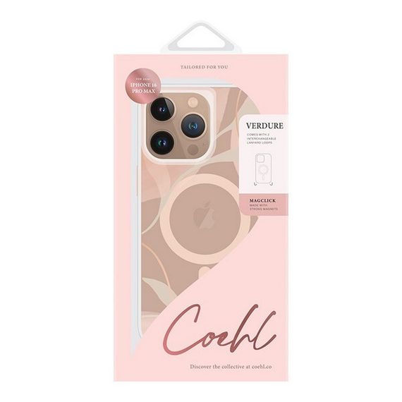 Чехол Uniq Coehl MagSafe для iPhone 16 Pro Max Verdure Spring Blossom (IP6.9P(2024)-VERMSBLS)