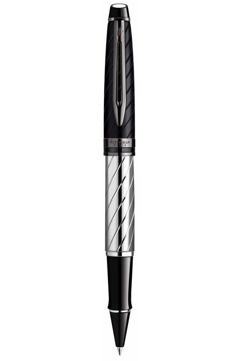 *Ручка-роллер Waterman Expert 3 Precious CT, цвет: Black, стержень: Fblk