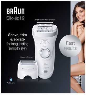 Эпилятор Braun 9-705 Silk-epil 9 SES, белый
