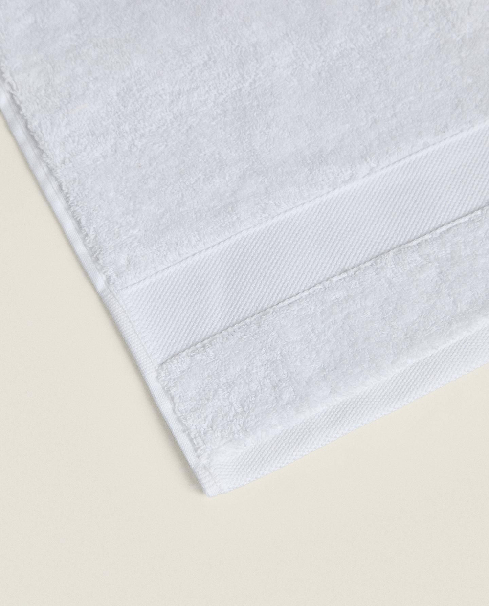 Zara Home - Хлопковое банное полотенце премиум-класса (600 г / м2), белый, 100х180 см