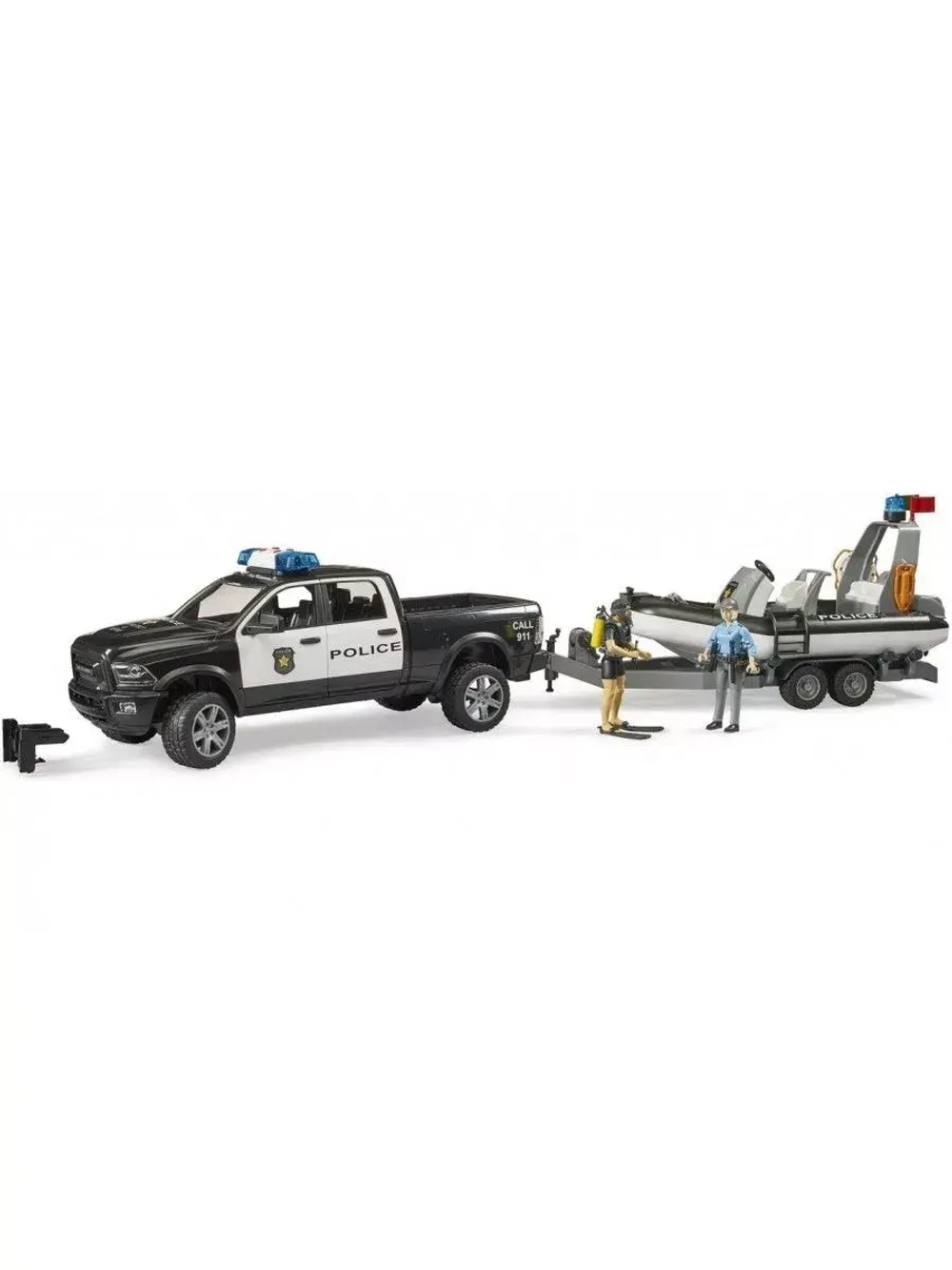 Полицейский пикап Dodge RAM 2500 с фигурками
