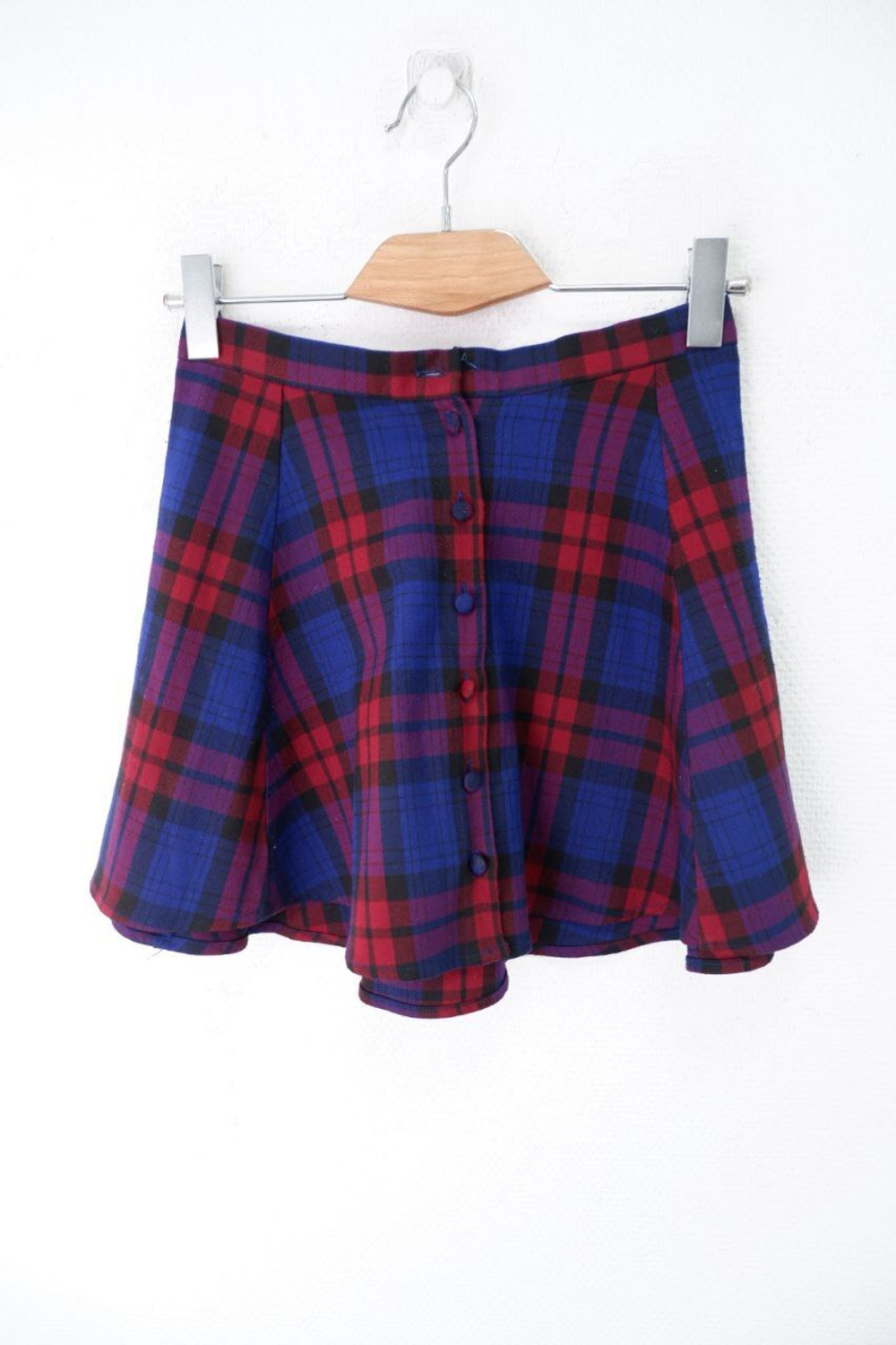 Юбка Forever 21 в клетку 40 размер