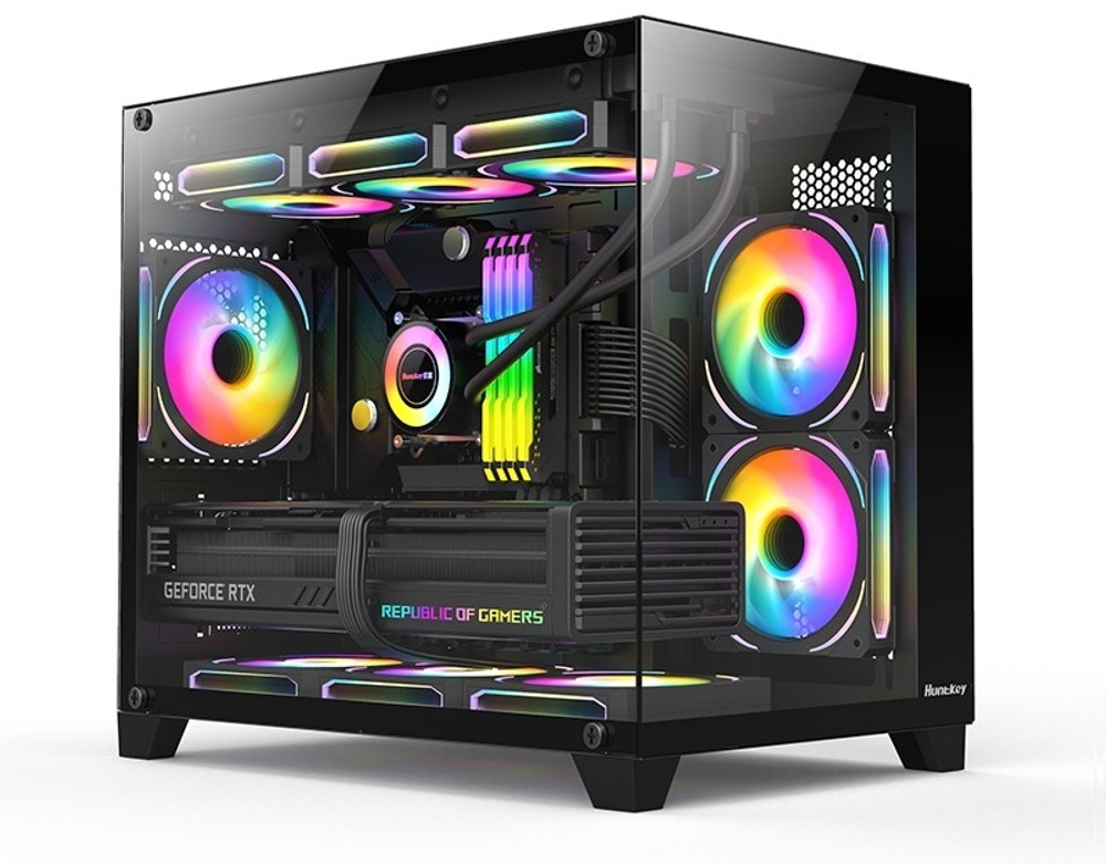 Корпус HuntKey S960 StormX черный