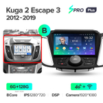 Teyes SPRO Plus 9"для Ford Kuga 2, Escape 3 2012-2019