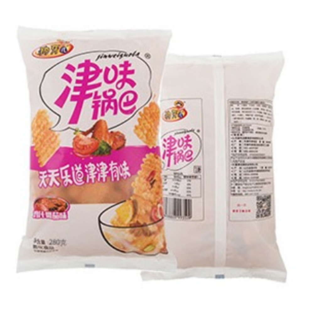 Чипсы рисовые со вкусом томата Gouya 260г