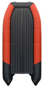 Таймень RX 3900 НДНД красный/черный (лодка ПВХ)