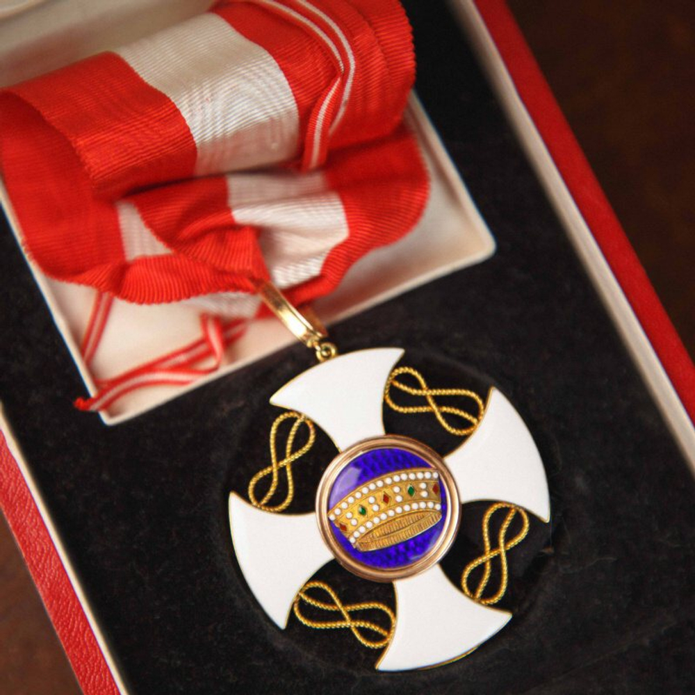 Орден Короны Италии (полный комплект). Степень Великого Офицера