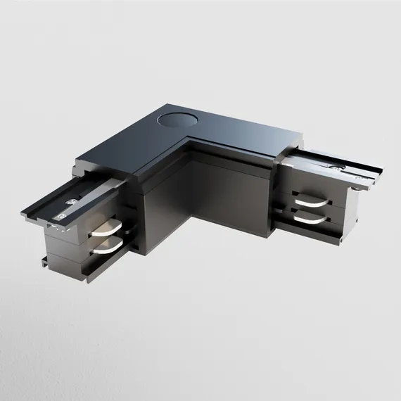 Коннектор угловой внутренний Trinity черный Technical tra005cl-31b-r