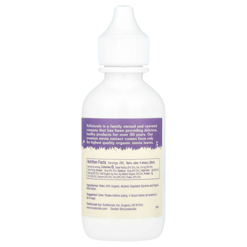 NuNaturals, Clear Extract, стевия, 59 мл (2 жидк. унции)