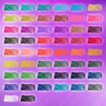 Карандаши цветные BRAUBERG PREMIUM 50 цветов в тубе, трехгранные, грифель 3,3 мм, натуральное дерево, 181935