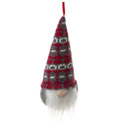 GAEM Игрушка набивная подвесная "Гном" (3xLR44), L7 W7 H19 см, 4в.