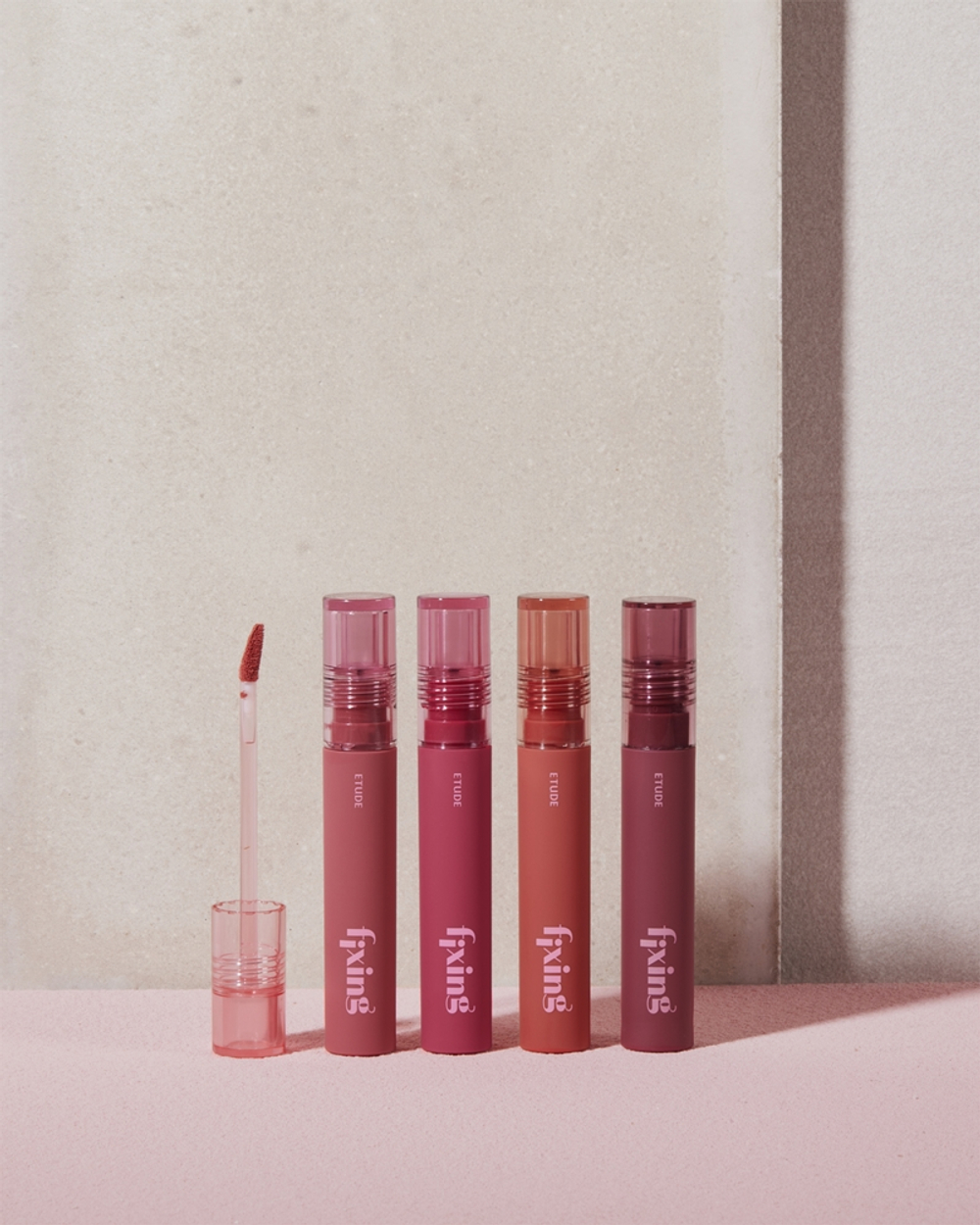ETUDE Fixing Tint - стойкая помада с матовым эффектом оттенок #07 Cranberry Plum, 4 g
