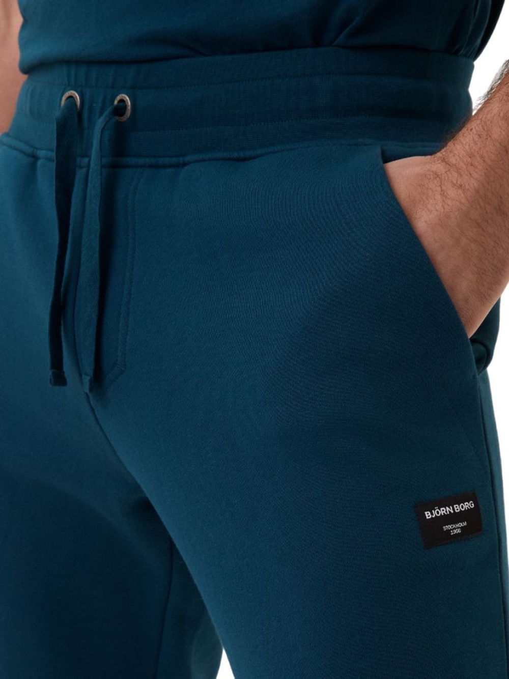 Мужские теннисные штаны Björn Borg Centre Tapered Pants - reflecting pond