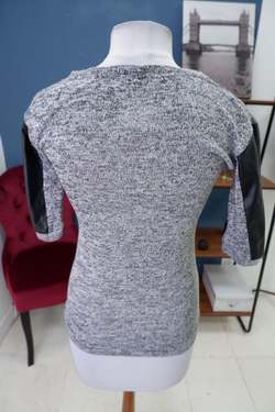 Джемпер комбинированный 42 размер