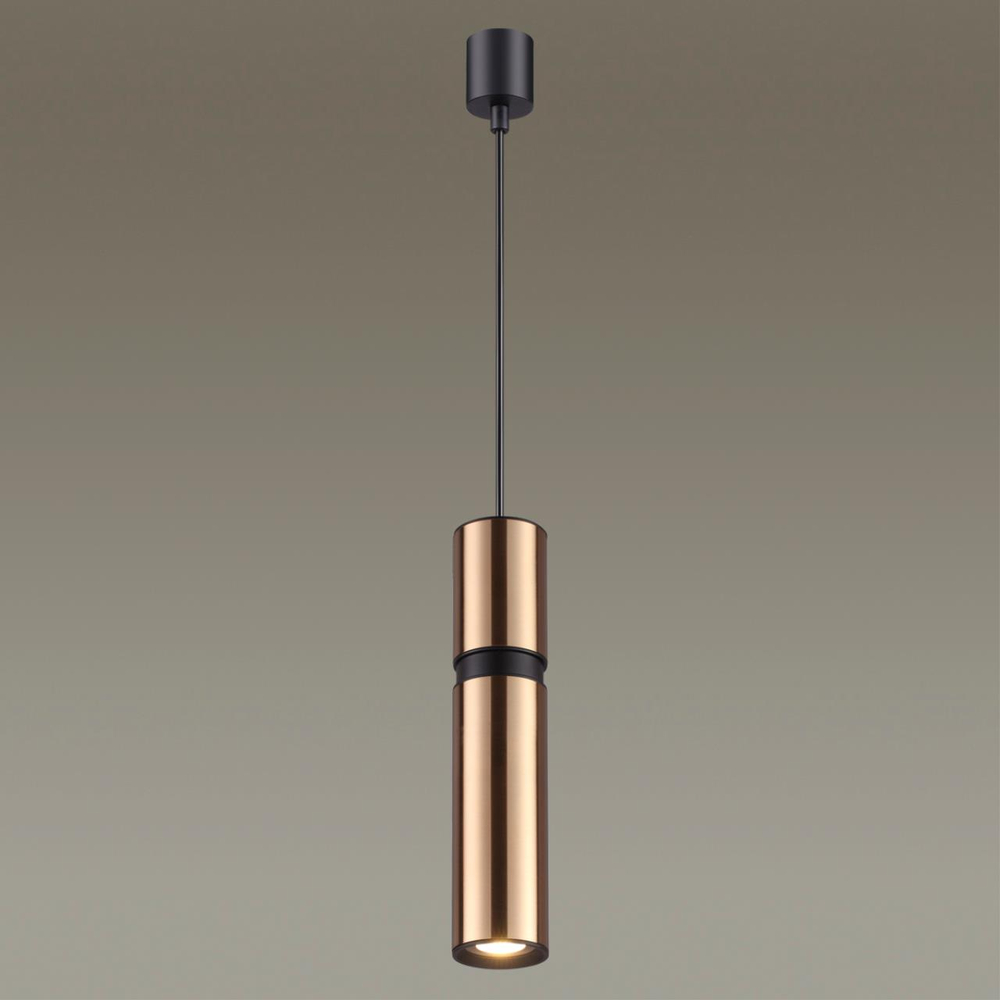 4744/5L L-VISION ODL20 395 золотой/черный Подвес GU10 5W 220V AFRA