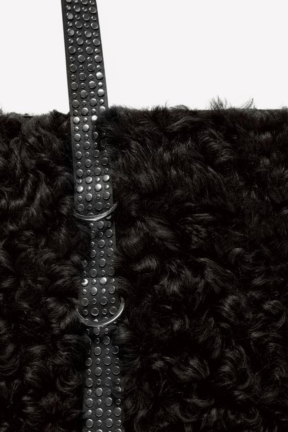 ZARA Х LUDOVIC DE SAINT SERNIN КОЖАНАЯ СУМКА-ШОППЕР, ШОКОЛАДНЫЙ